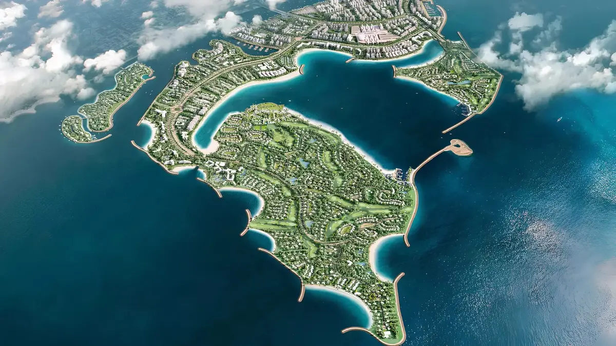 Antigua — таунхаусы в Damac Islands
