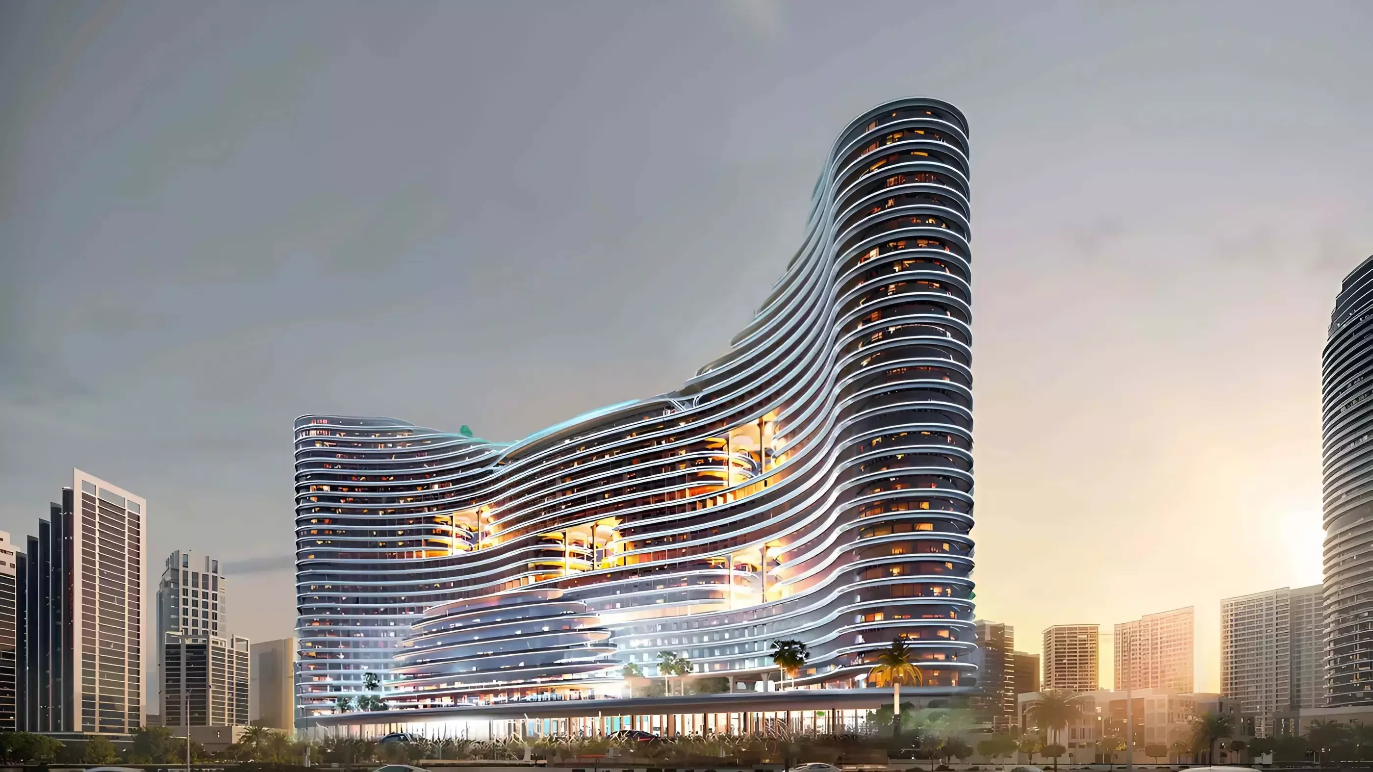 Binghatti Aquarise — Apartment в районе Business Bay