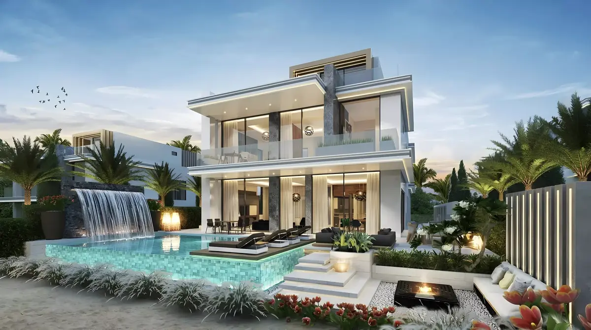 Таунхаусы в Damac Islands, спальни уточняются