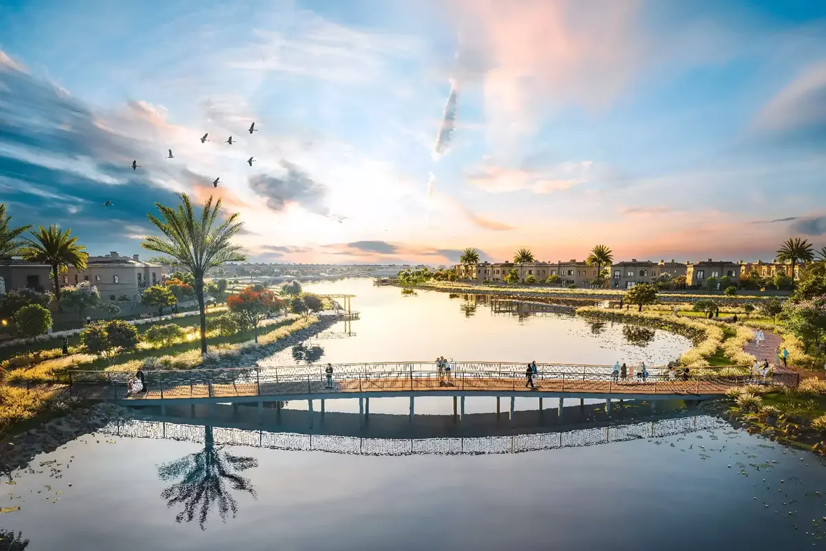 Таунхаусы с 2–3 спальнями в Bloom Living, Абу-Даби