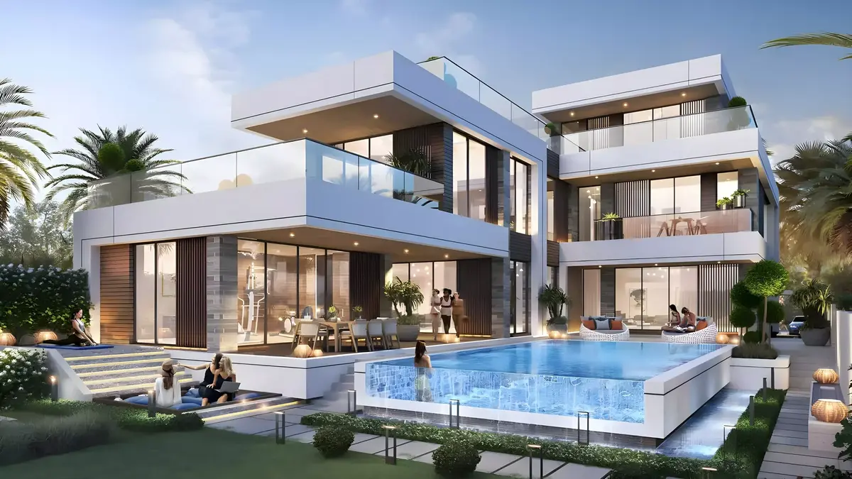 Виллы с 4–7 спальнями в поселке Damac Islands