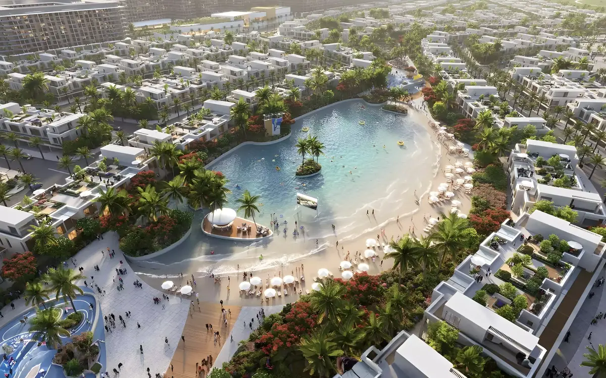 Таунхаусы с 4–5 спальнями в Riverside Olive, Дубай