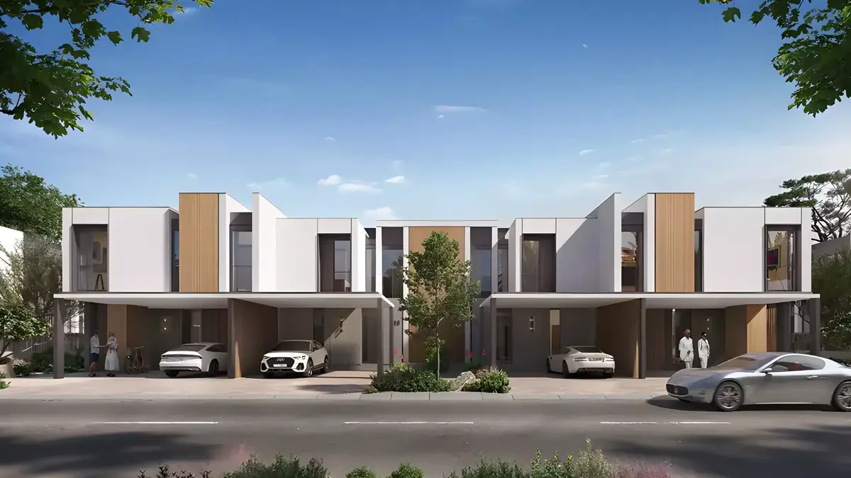 Таунхаусы с 3–4 спальнями в посёлке Haven by Aldar
