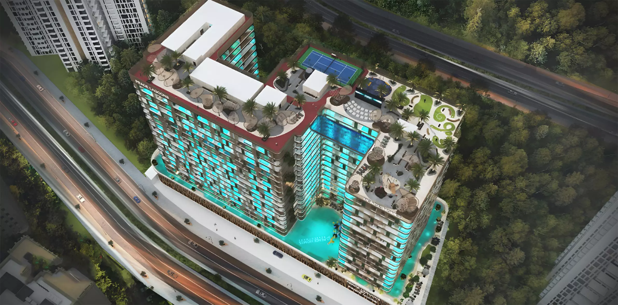 Peace Lagoons 2 — Apartment в районе Dubailand