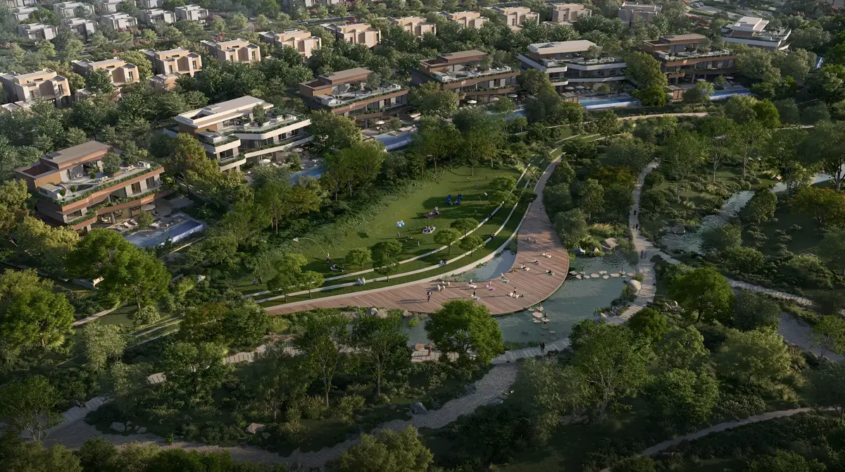 Виллы с 4–5 спальнями в Ravenna Residences