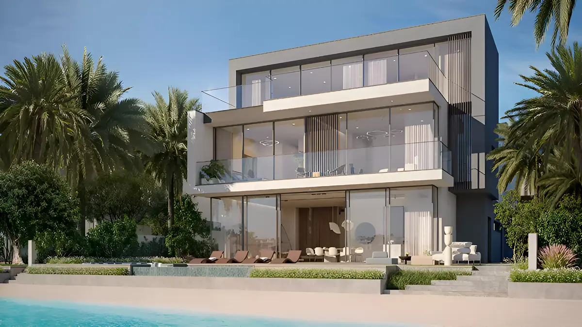 Вилла с 6 спальнями на Palm Jebel Ali