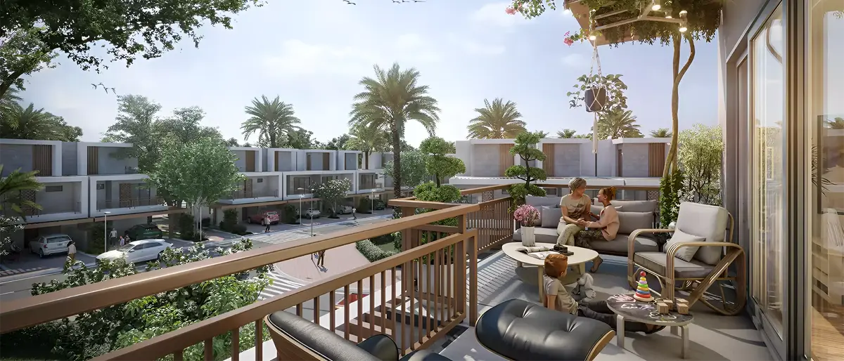 Violet 2 — таунхаусы в Damac Hills 2
