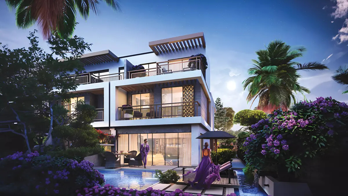 Violet 4 Phase 2 By Damac Properties — таунхаусы в Damac Hills 2